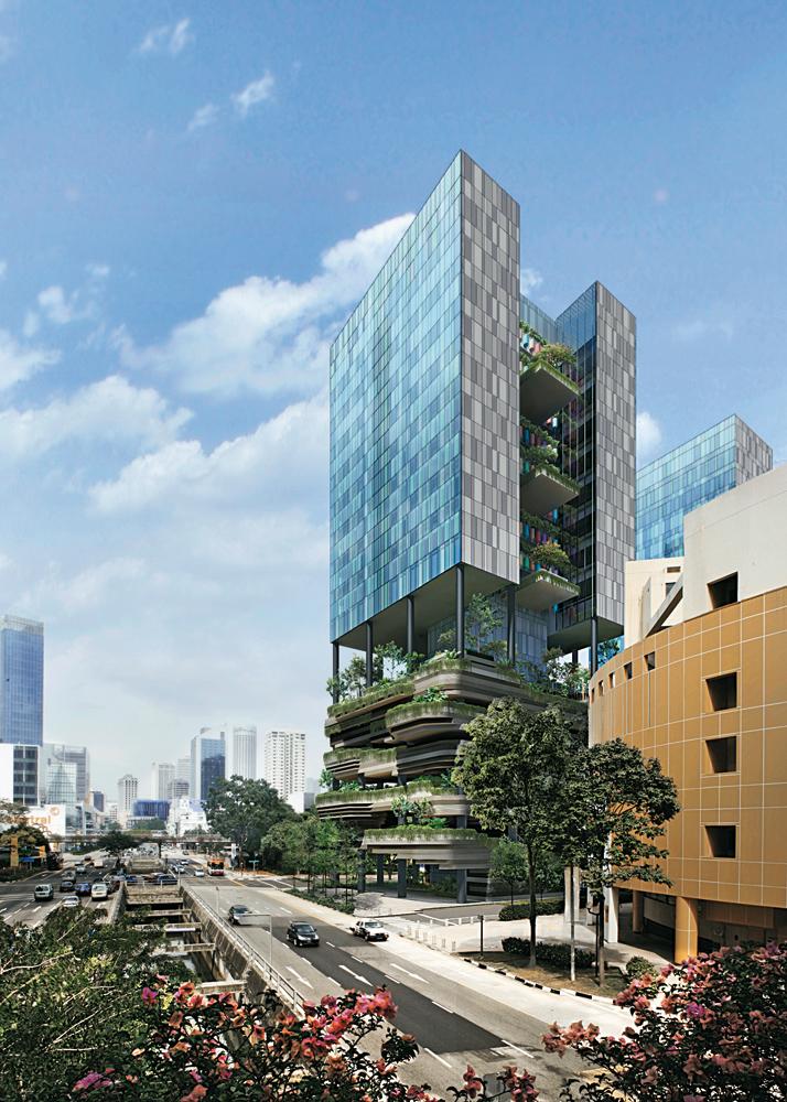 Hotel »Upper Pickering Street«, Singapur 2012, Architekten: WOHA