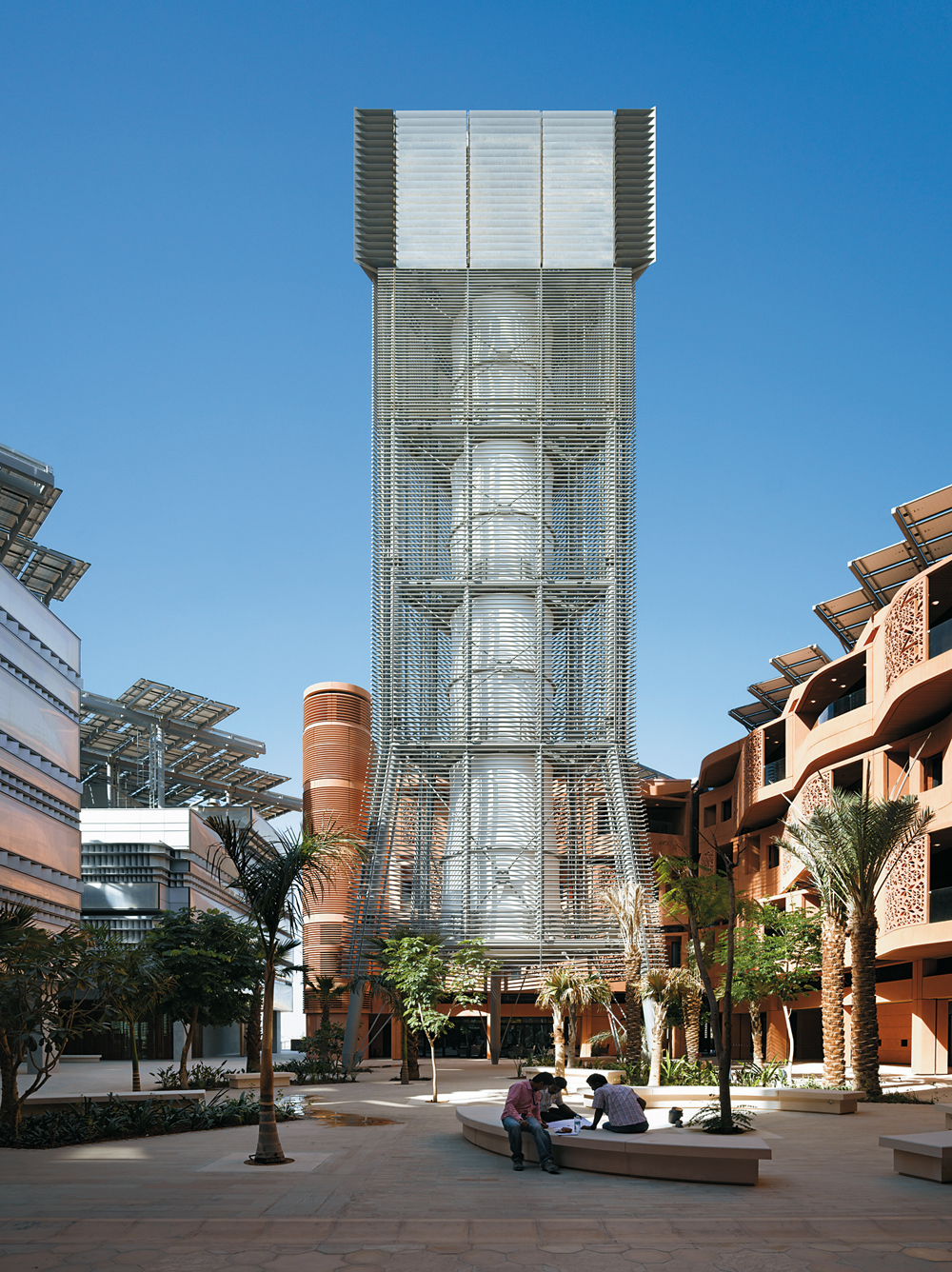 Windturm am nördlichen Platz