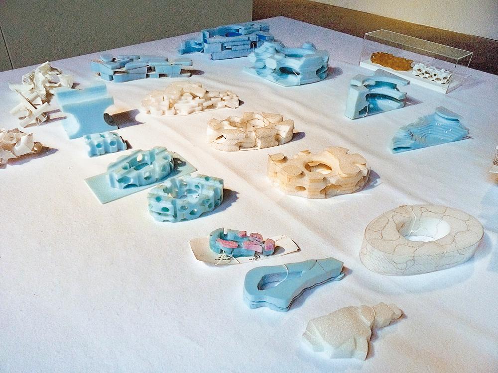 Ausstellung von Arbeitsmodellen auf der Biennale 2010 in Venedig