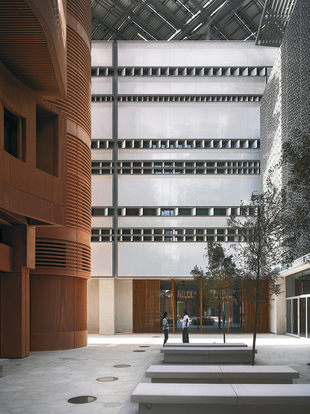 Fassade Laborgebäude
