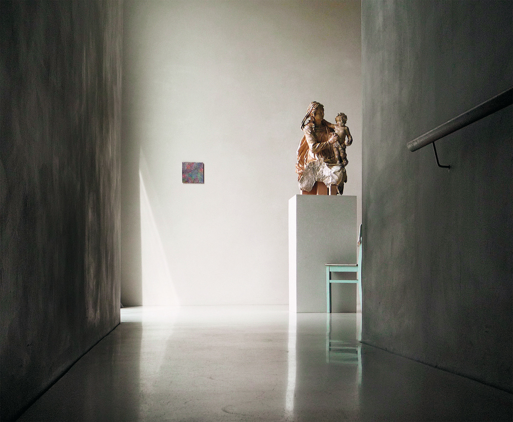 Lehmbeschichtung im Kunstmuseum des Erzbistums Köln (Kolumba), Architekt: Peter Zumthor, Haldenstein