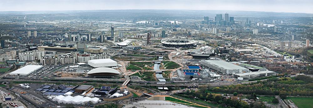 Luftbild
Olympiastadion, Architekten: Populous