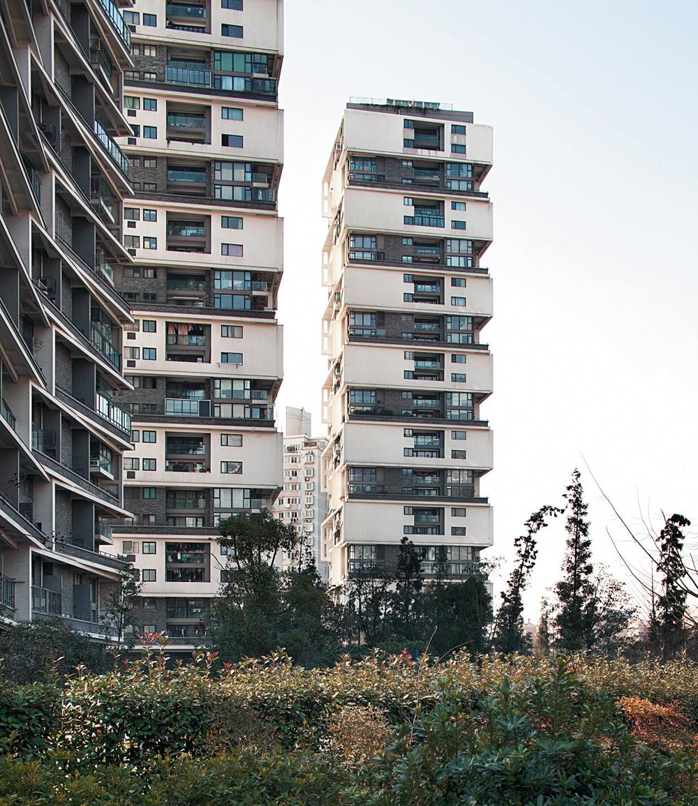 Wohnhochhäuser Vertical Courtyard Apartments in Hangzhou, 2002-2007