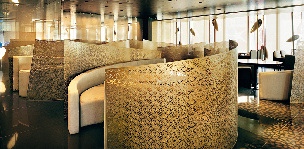 Armani Ginza Restaurant in Tokio, 2007
Architekten: Doriana und Massimiliano Fuksas