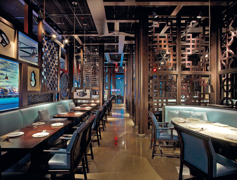 Restaurant Hakkasan Miami in Miami Beach, 2009
Architekten: Gilles & Boissier