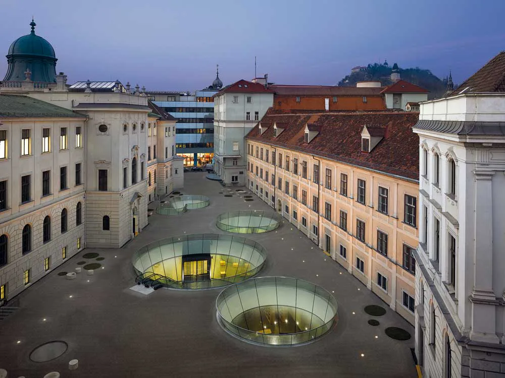 Joanneum Visitors' Centre in Graz