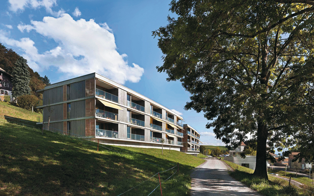 Genossenschaft/Betreutes Wohnen Utzigen, 2011; Architekten: Bürgi Schärer Raaflaub