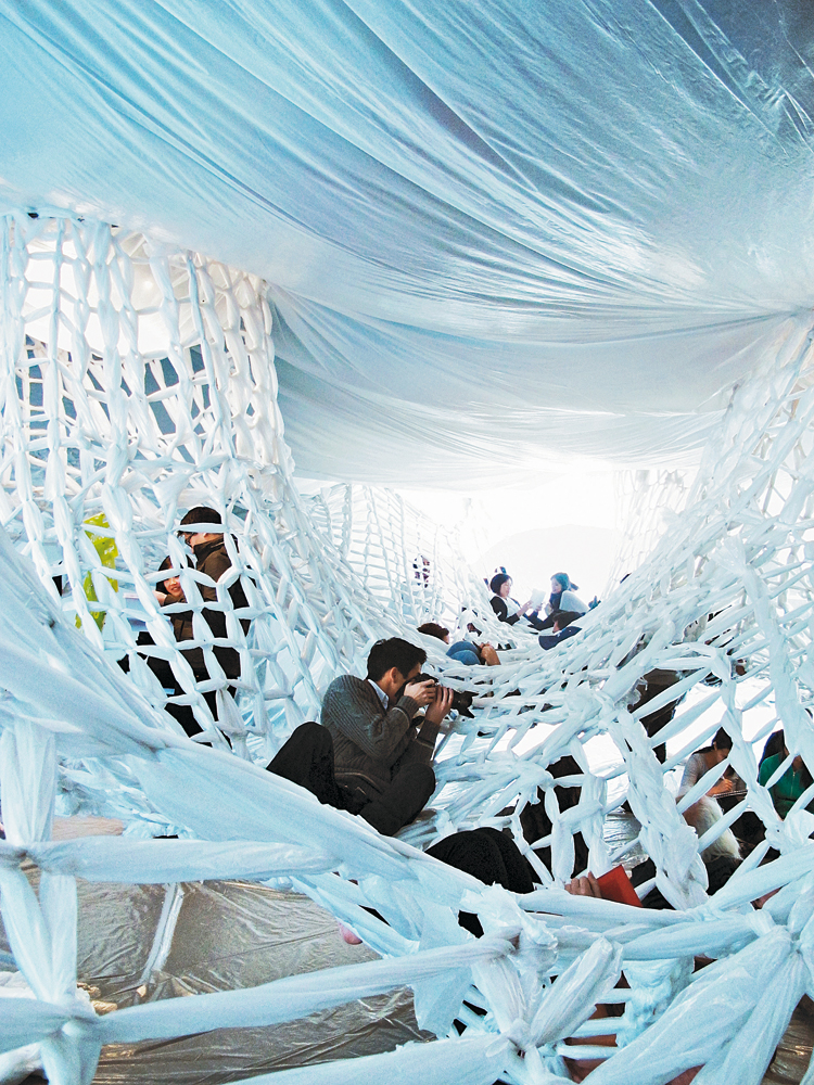 Installation »White« in San Luis Obispo, 2011
Entwurf: Studio 400 der California Polytechnic State University