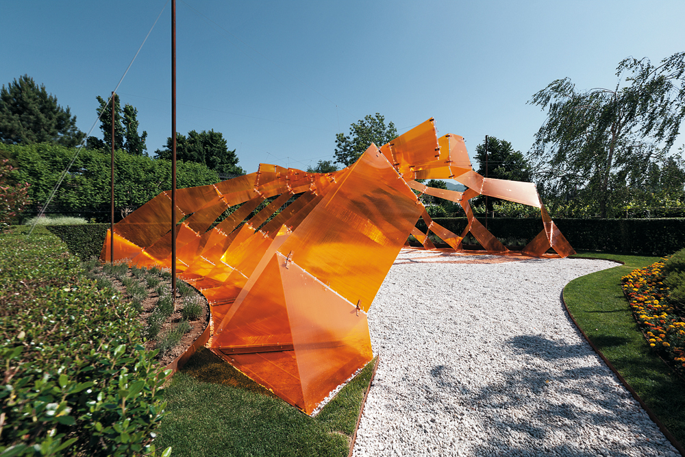 »Honey Scape«, temporärer Pavillon in Ponte de Lima, 2012
Entwurf: Gonçalo Castro Henriques / X-Ref
