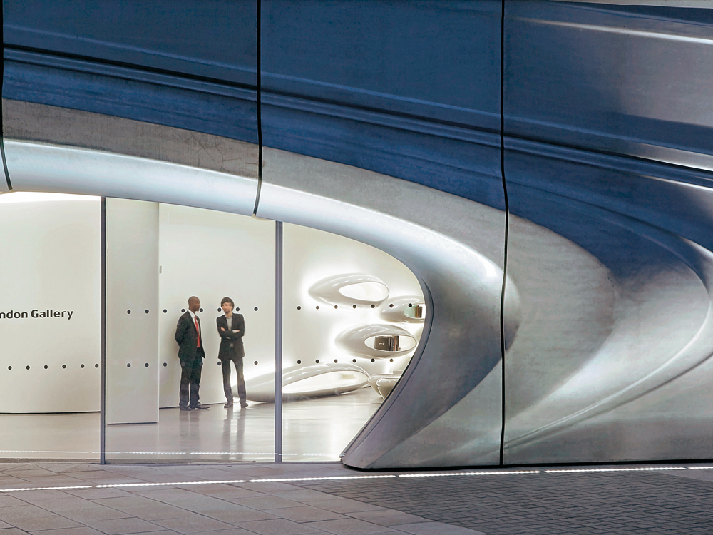 Roca London Gallery, Zaha Hadid Architects