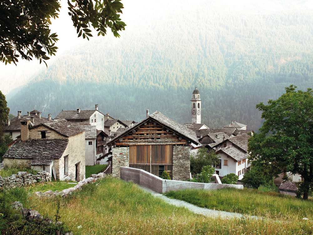 Wohnhaus in Soglio
