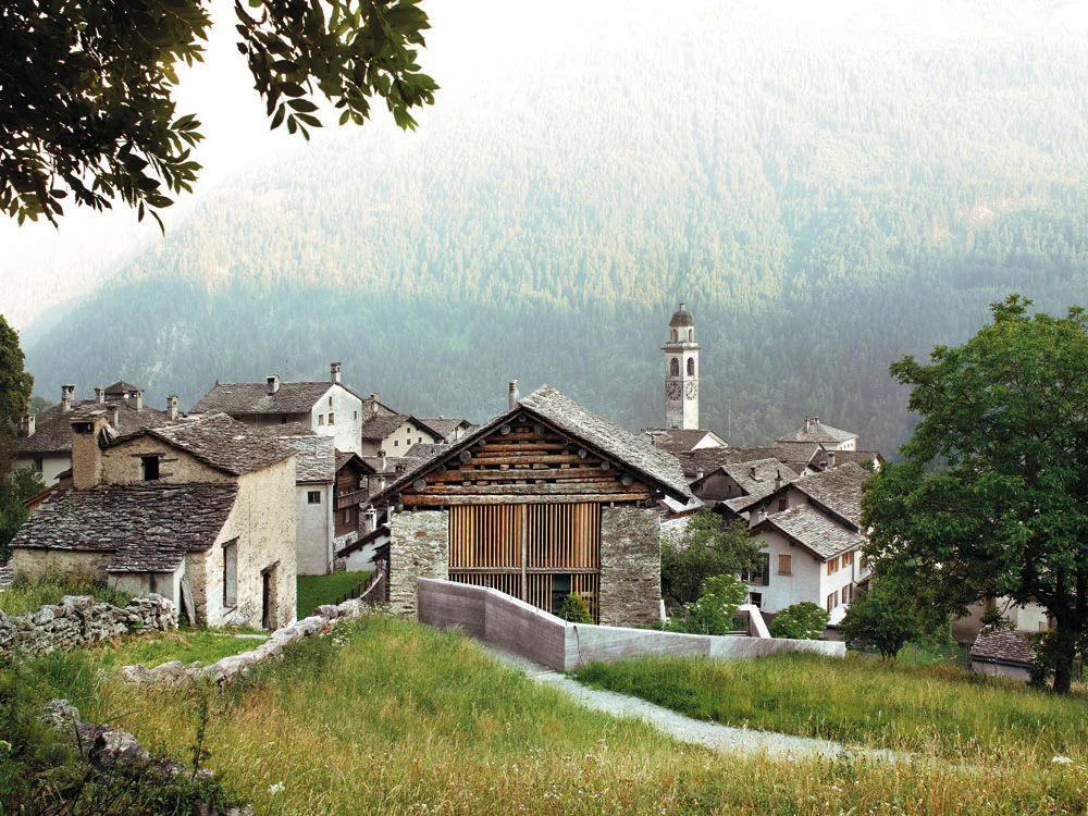 Wohnhaus in Soglio