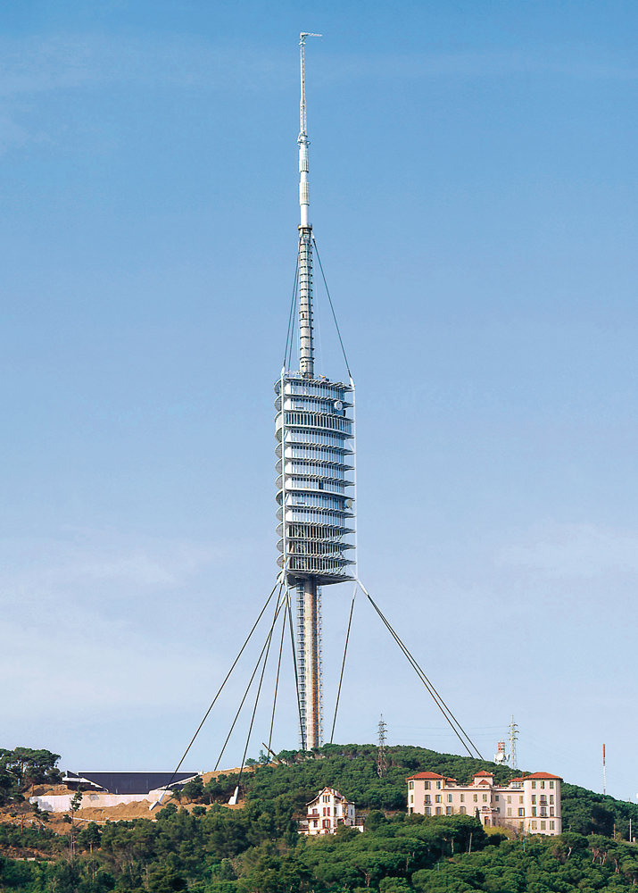 Torre de Collserola, Barcelona 1992, Architekten: Foster + Partners