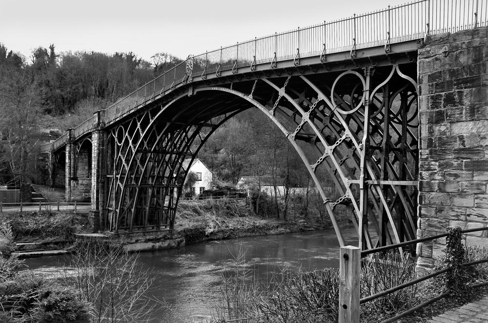 Iron Bridge in Coalbrookdale, 1775 –1779
Architekt: Thomas Farnolls Pritchard