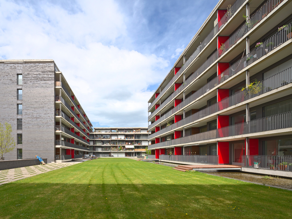 Wohnquartier TribschenStadt, Baufeld 4, Luzern/CH
WIT Architekten/GMT Architekten/Peter Baumann + Partner, Luzern 2006