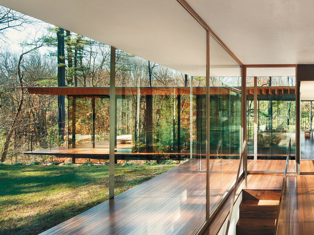 Erweiterung eines Wohnhauses in New Canaan / Connecticut