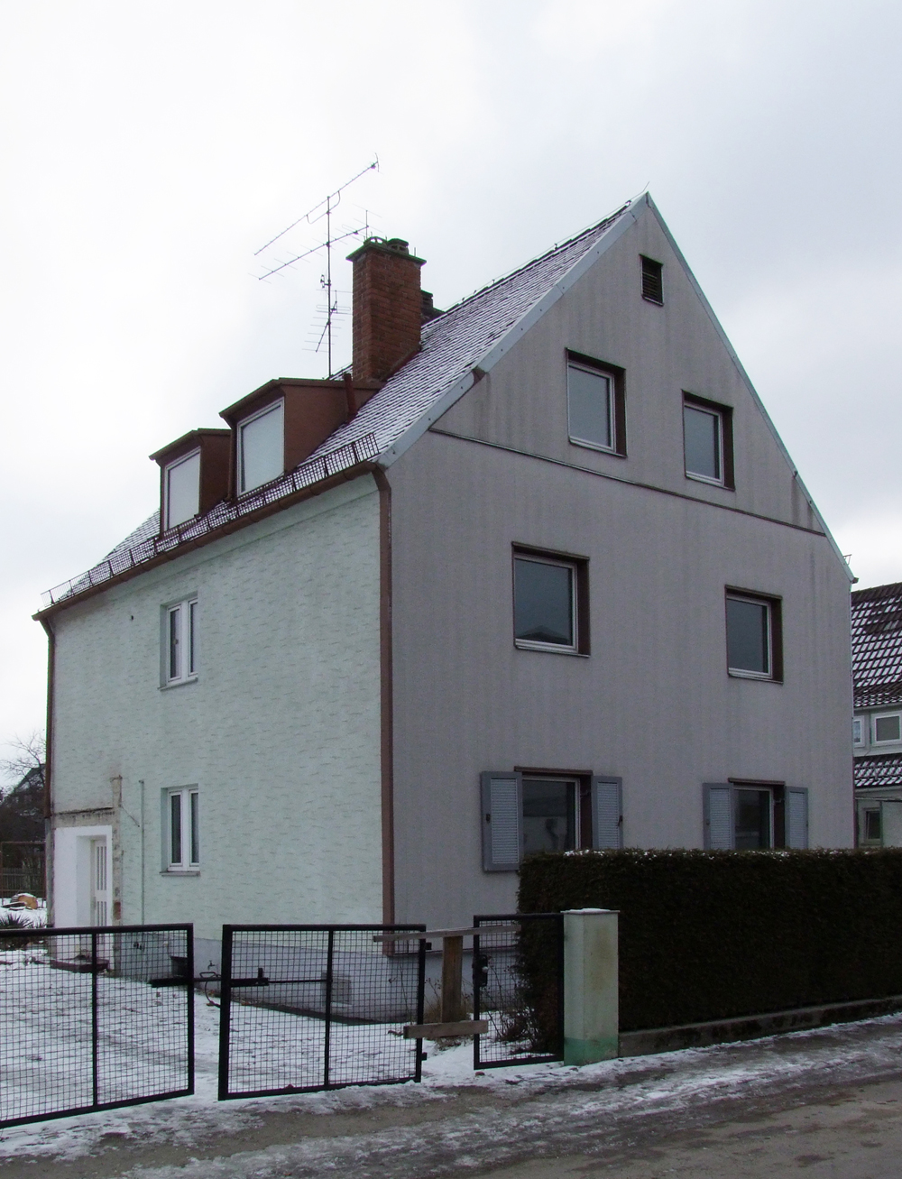 Nordwestansicht vor dem Umbau