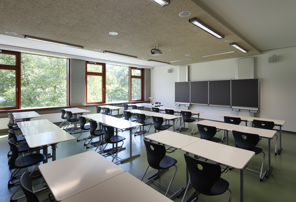 Blick in ein Klassenzimmer