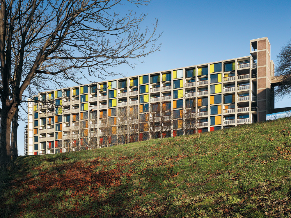 Sanierung der Siedlung Park Hill in Sheffield