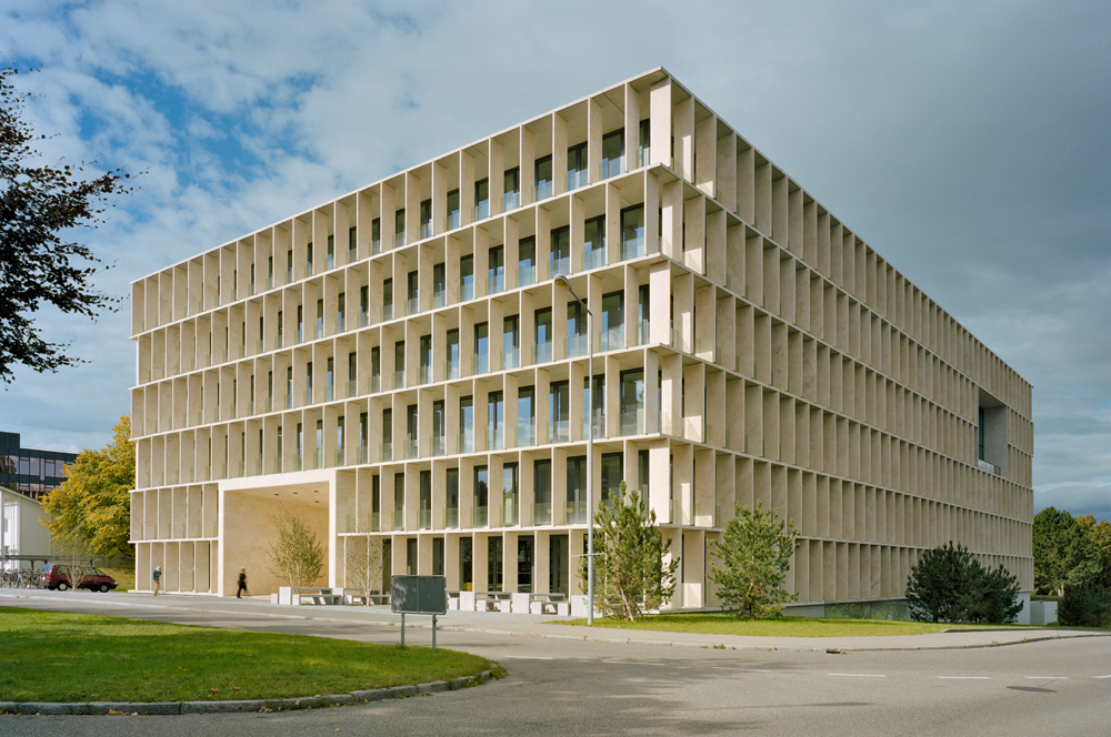 ETH Zürich, eScience Lab, Neubau HIT; 2008
Architekten: Baumschlager Eberle
