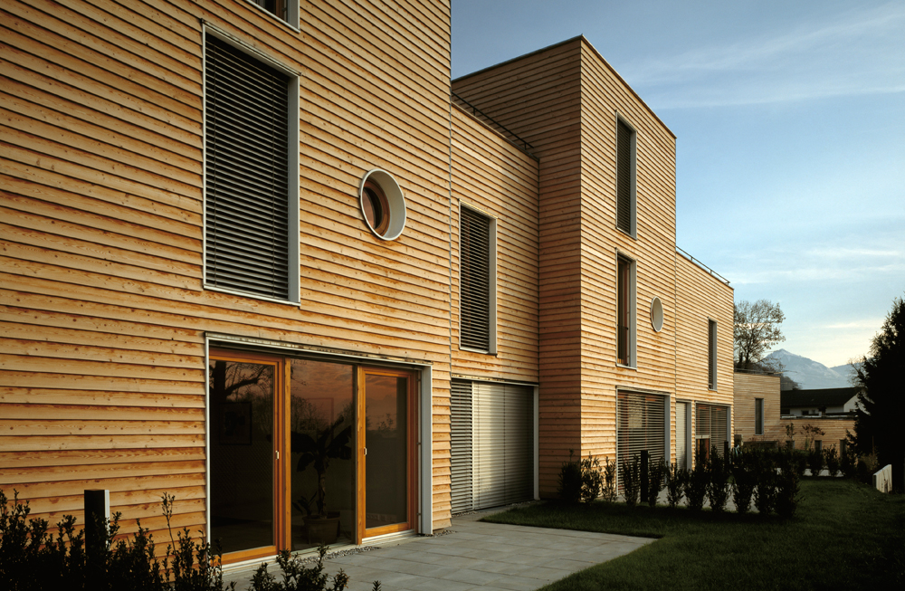 Wohnanlage Eulentobel, 1995
Architekten: Baumschlager Eberle, Lochau