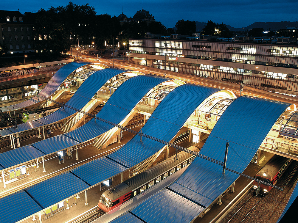 Passerelle am Hauptbahnhof Bern, 2004
Architekten: smarch