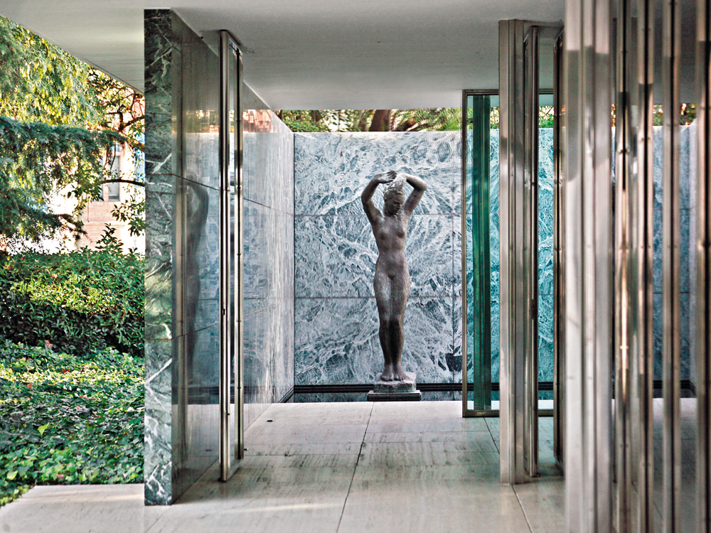 Mies van der Rohe, Barcelona-Pavillon, Weltausstellung Barcelona 1929