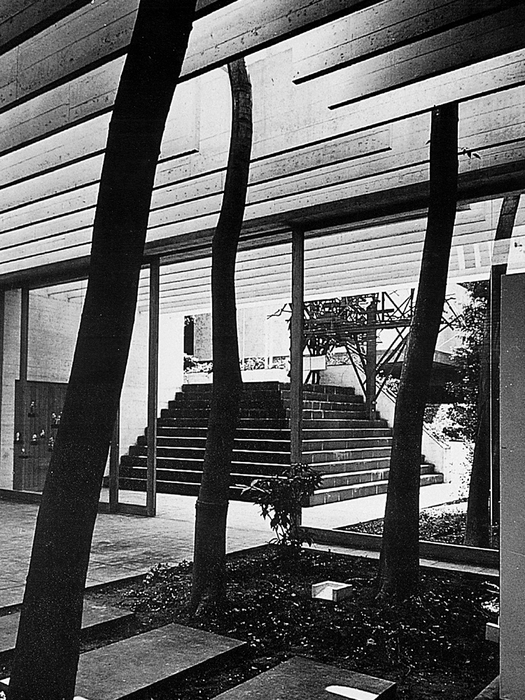 Sverre Fehn, Nordischer Pavillon, Biennalegelände Venedig 1962