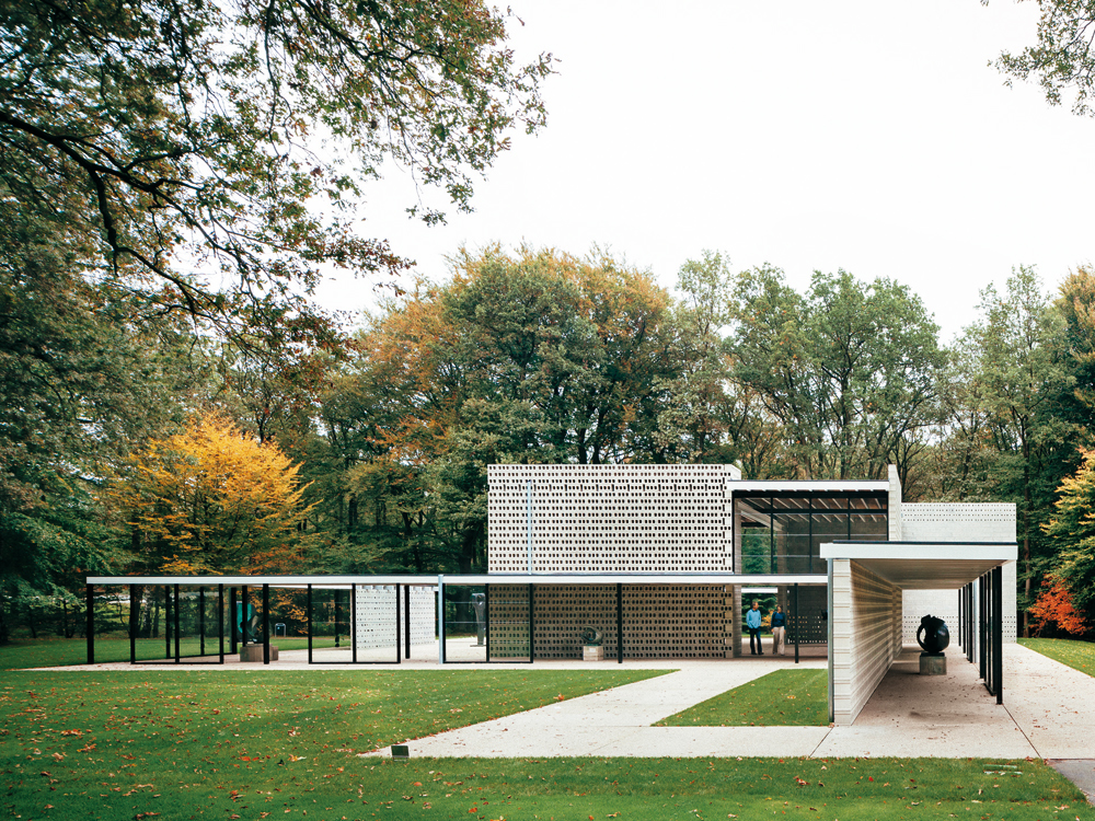 Gerrit Rietveld, Sonsbeek-Pavillon, Kröller-Müller Museum, Otterlo 1954