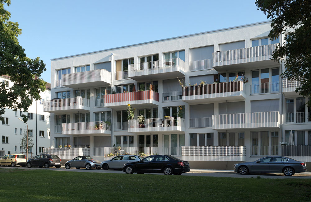 Wohnungsbau in München (Passivhaus) Allmann Sattler Wappner Architekten, München
