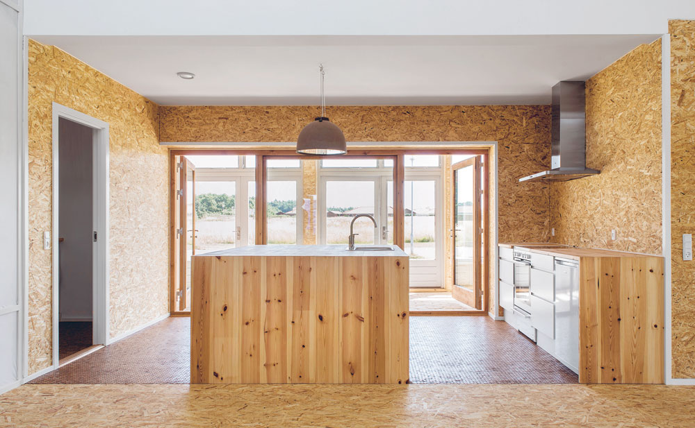 Küche des Upcycle House