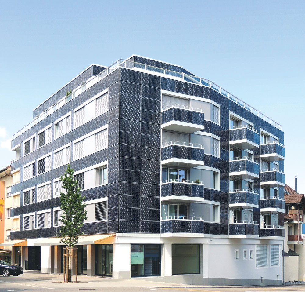 Viridén + Partner: Sanierung eines Wohn- und Geschäftshauses in Romanshorn (Plusenergiestandard)