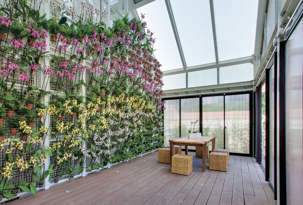 Teeterrasse als Reinterpretation traditioneller Innenhöfe: Orchid House (Chao Tung University, Hsinchu/Taiwan)