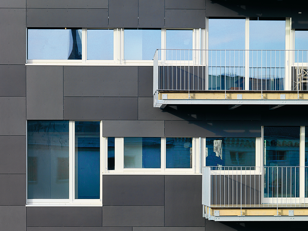 Siebengeschossiger Wohnungsbau in Berlin-Mitte 2012, Architekten: Kaden Klingbeil