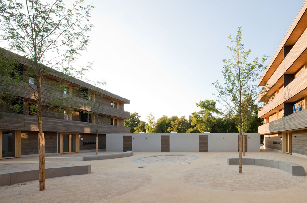 Geförderter Wohnungsbau in Ansbach (KfW-40-Standard; gefördert im Rahmen des Modellbauvorhabens e%) Deppisch Architekten, Freising