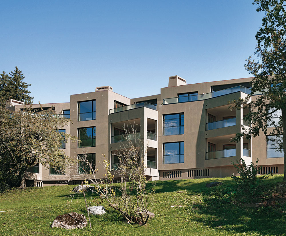Wohnbau an der Zollikerstraße, Zürich 2012; Architekten: Miller & Maranta, Basel