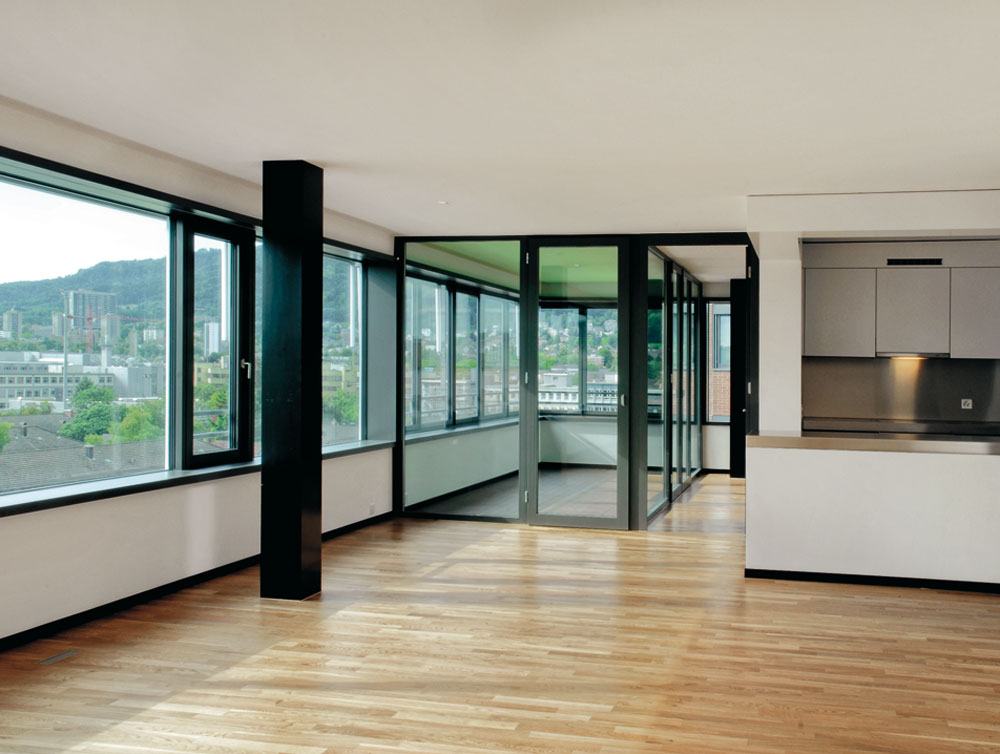 Wohnbebauung James, Zürich 2006; Architekten: Gmür und Geschwentner, Zürich