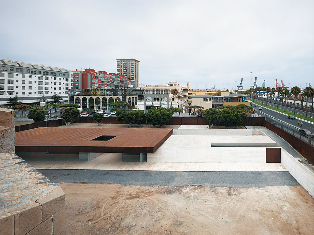 Das neue Besucherzentrum des Museo del Mar im Castillo de la Luz, 2014