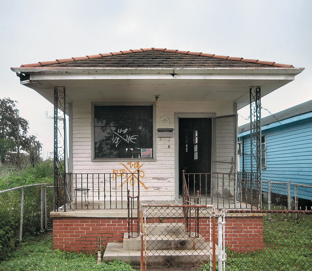 Traditionelles »Hochwasserhaus« in New Orleans
