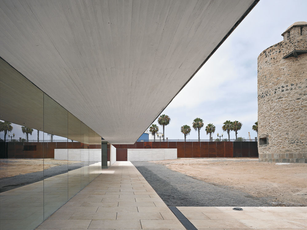 Das neue Besucherzentrum des Museo del Mar im Castillo de la Luz, 2014