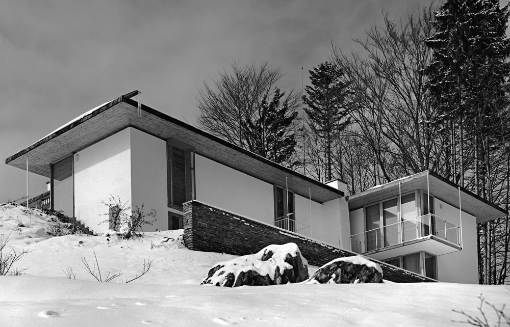 Wohnhaus Erhard, Gmund am Tegernsee, 1956