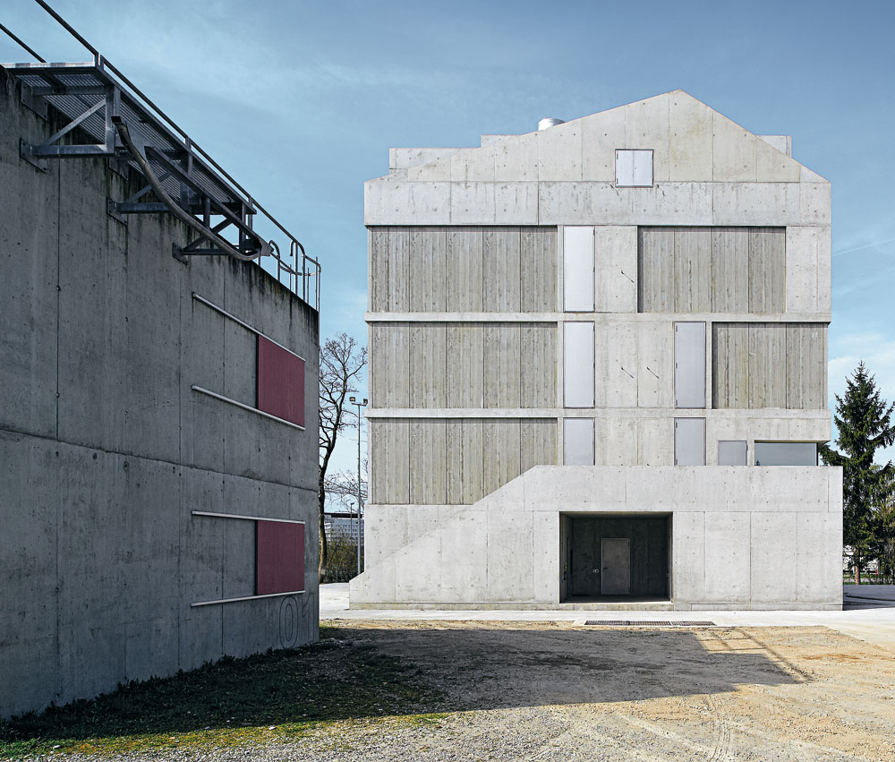 Ausbildungszentrum Rohwiesen, Brandhaus II in Zürich, 2011, Staufer Hasler Architekten