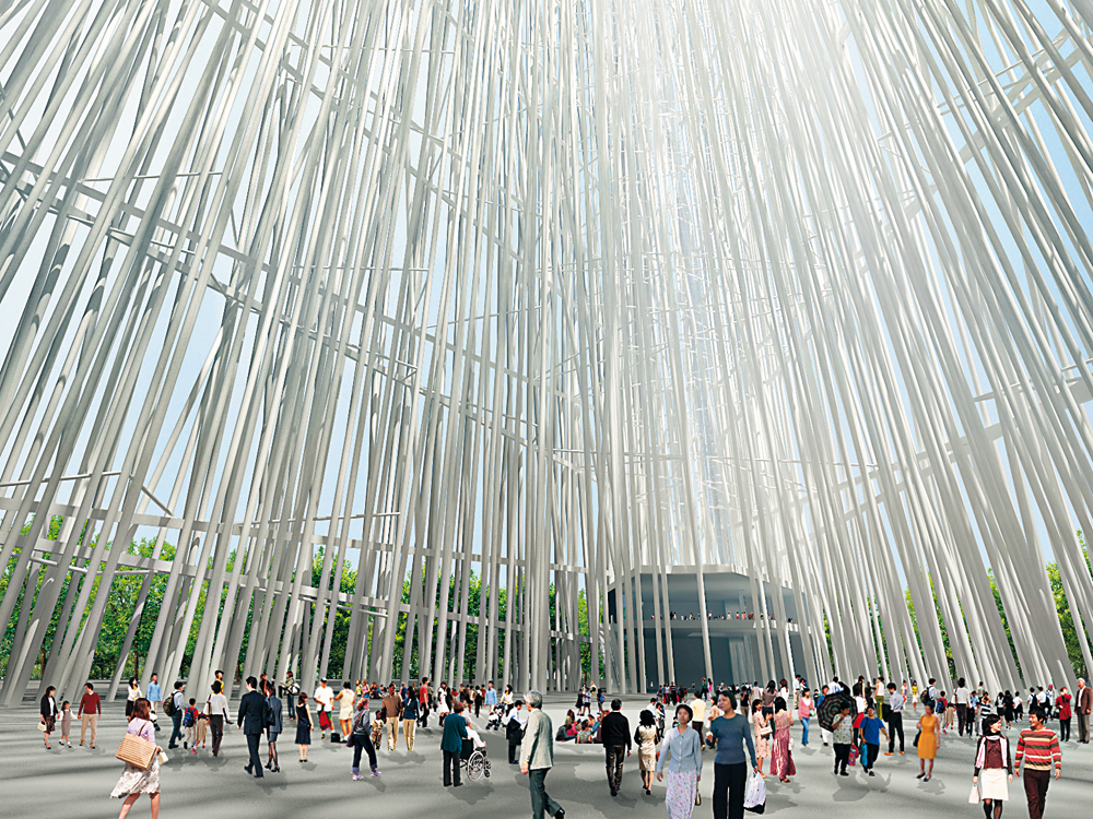 Taiwan Tower, Projekt, 2011, Architekt: Sou Fujimoto