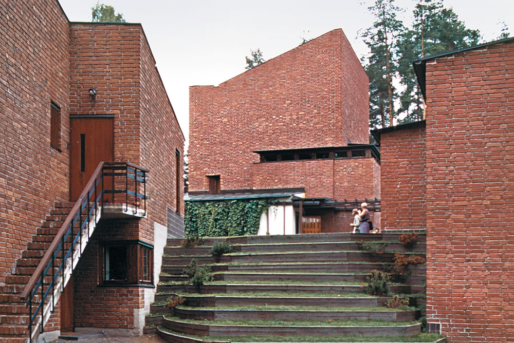 Rathaus in Säynätsalo, 1951, Architekt: Alvar Aalto