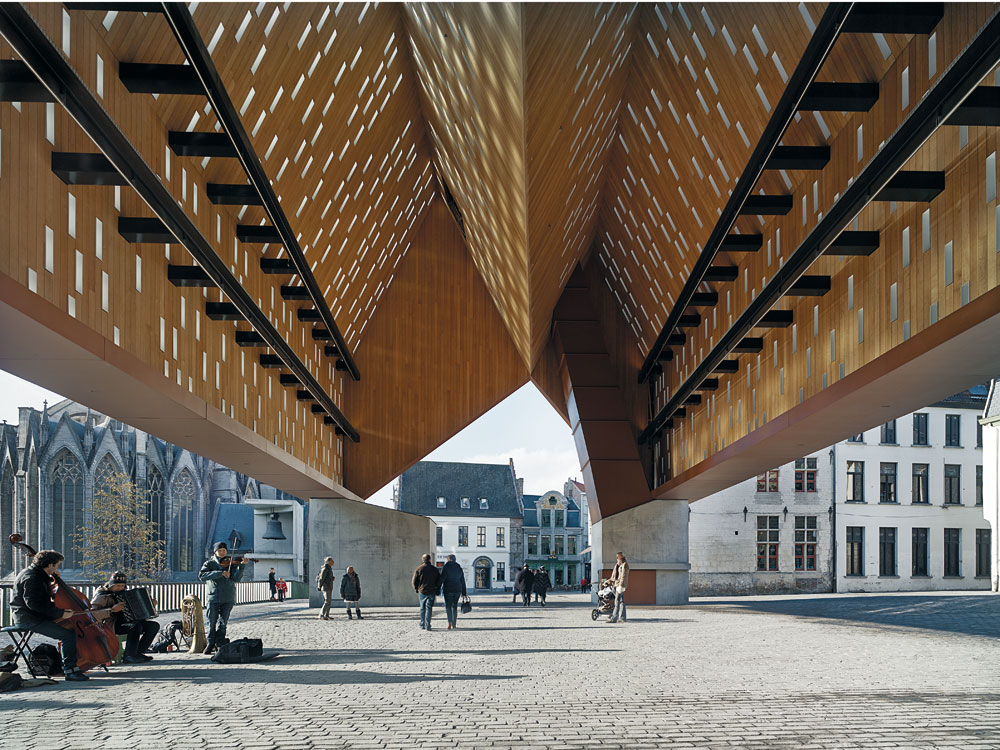 Stadthalle in Gent, 2012, Arch.: Robbrecht en  Daem, Marie-José Van Hee