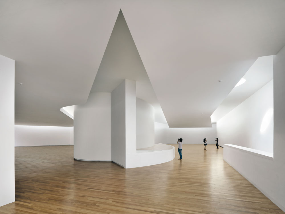 Mimesis Art Museum in Paju Book City, Südkorea, 2006 –10, mit Carlos Castanheira und Jun Sung Kim