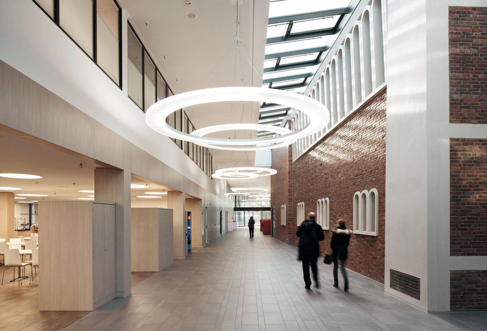 Erweiterung und Neustrukturierung der Psychiatrie am Standort St. Josef-Krankenhaus, Neuss, 2012; Architekten: sander.hofrichter architekten