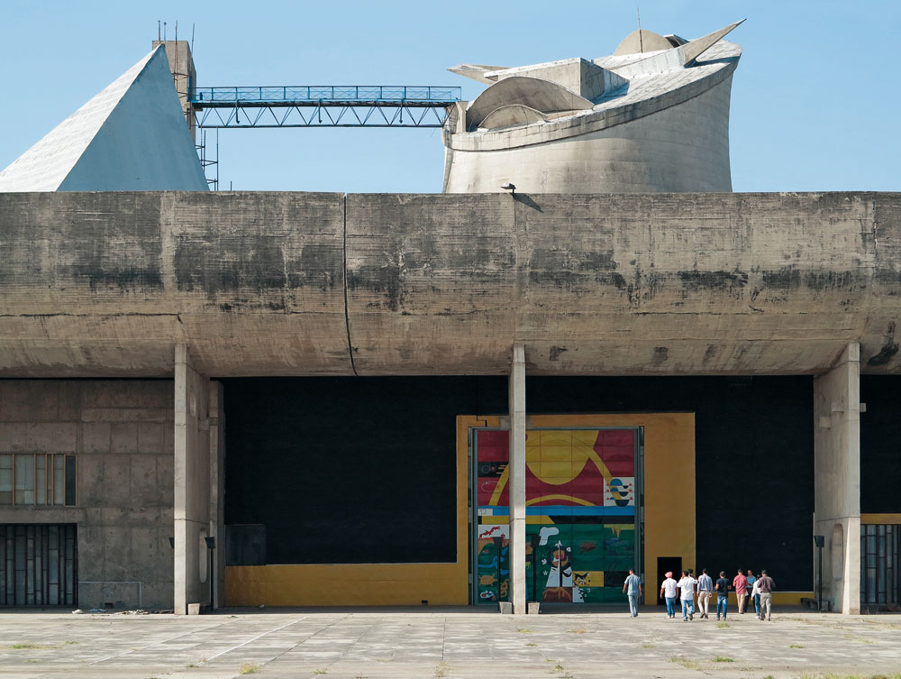 Parlamentsgebäude in Chandigarh, Le Corbusier, 1953 – 63