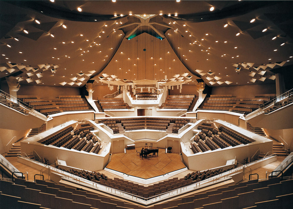 Philharmonie in Berlin, Hans Scharoun, 1963