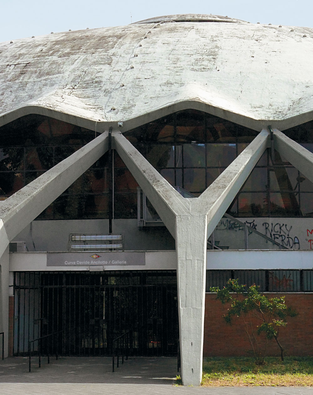 Palazzetto dello Sport in Rome,  Pier Luigi Nervi, 1960